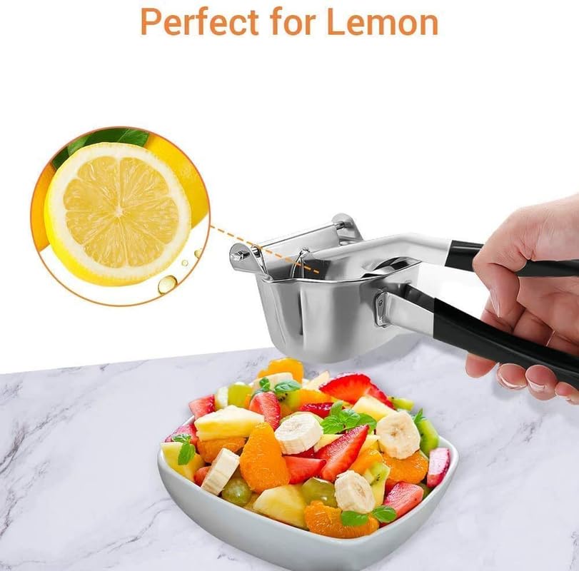 Hand Press Juicer, Aluminium Manual Fruit Squeezer Orange Juicer Heavy Duty Multipurpose Machine for fruits