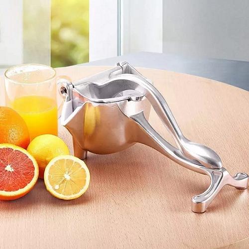 Hand Press Juicer, Aluminium Manual Fruit Squeezer Orange Juicer Heavy Duty Multipurpose Machine for fruits