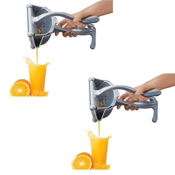 Hand Press Juicer, Aluminium Manual Fruit Squeezer Orange Juicer Heavy Duty Multipurpose Machine for fruits