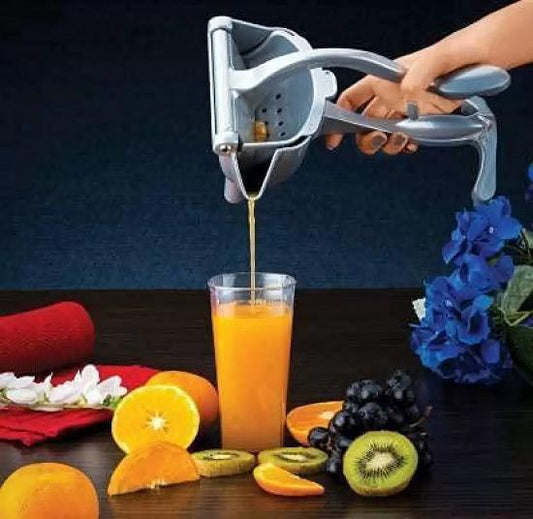 Hand Press Juicer, Aluminium Manual Fruit Squeezer Orange Juicer Heavy Duty Multipurpose Machine for fruits